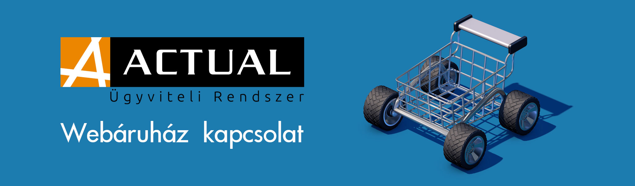 ACTUAL Ügyviteli Rendszer - Webáruház kapcsolat