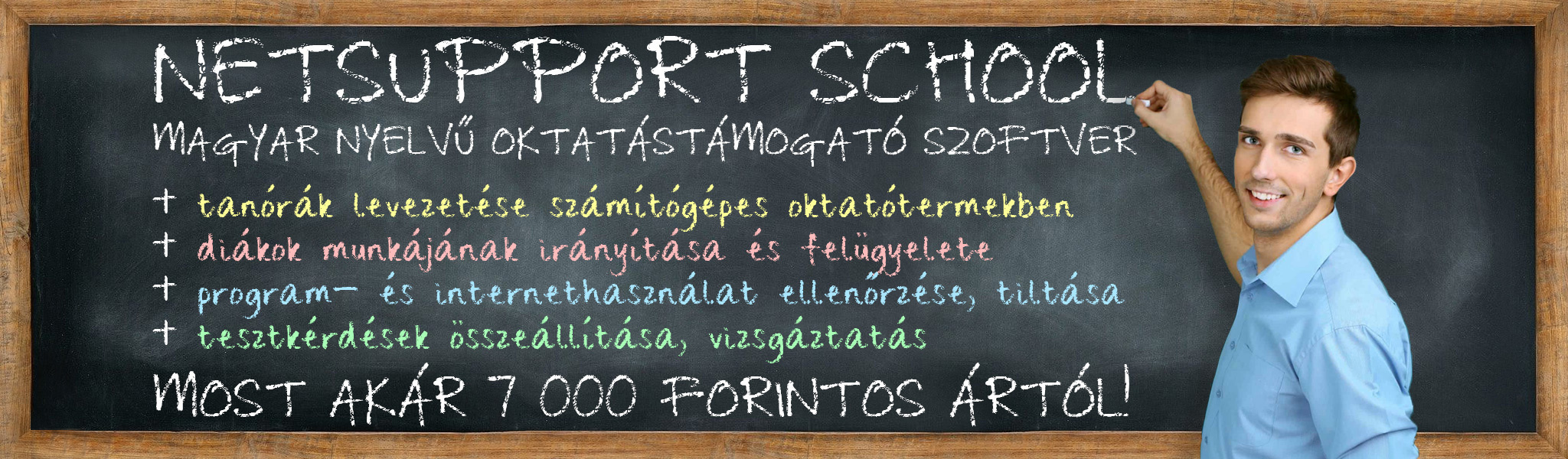 NetSupport School - most akár 7 000 forinttól!