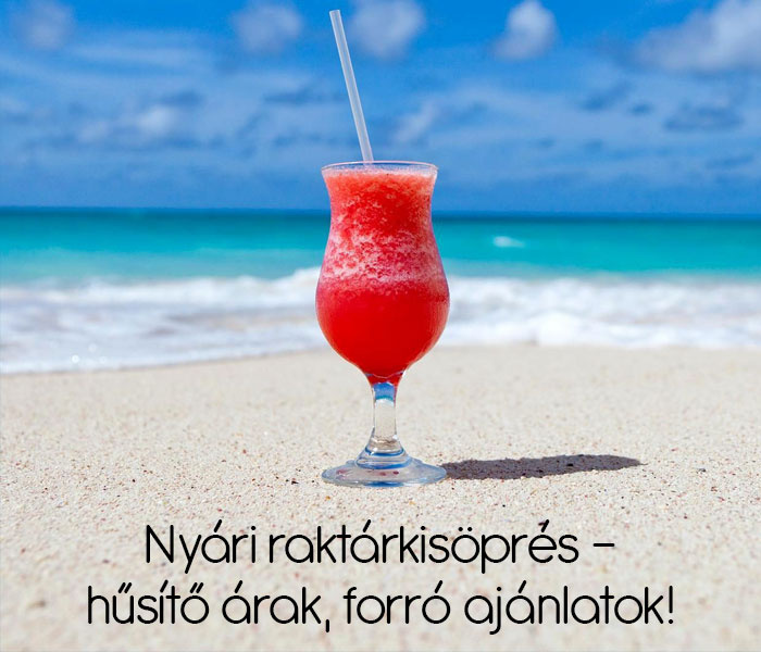 Nyári raktárkisöprés – hűsítő árak, forró ajánlatok!
